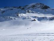 Freeride op de gletsjer