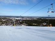 Frontslopes met uitzicht op Levi