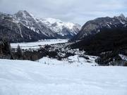 Uitzicht vanaf de Katzenkopf over Leutasch