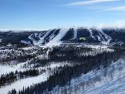 Uitzicht van Hundfjället naar Tandådalen
