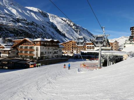 Ötztaler Alpen: accomodatieaanbod van de skigebieden – Accommodatieaanbod Gurgl – Obergurgl-Hochgurgl