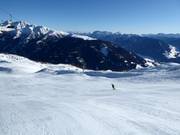 Brede pistes domineren in het skigebied Sillian
