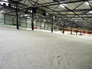 Beginnerspiste en hoofdpiste