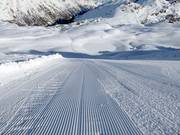 Vers geprepareerde piste in Zermatt