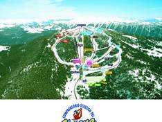 Pistekaart Monte Verena – Mezzaselva di Roana