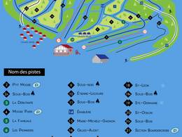 Pistekaart Mont Orignal – Lac Etchemin