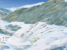 Pistekaart Bourg d'Oueil