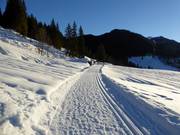 Valepper Almen loipes bij de Spitzingsee
