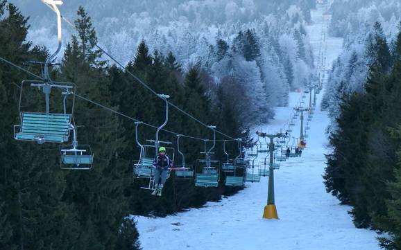 Cham: beste skiliften – Liften Hohenbogen – Neukirchen bei Hl. Blut