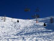 Onbeveiligde poedersneeuwhellingen