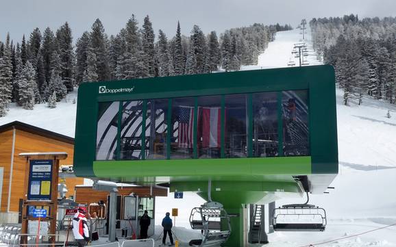 Skiliften Teton Range – Liften Grand Targhee