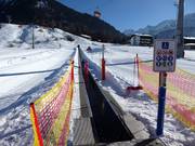 Transportband bij de Sonnenhang in het dal