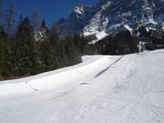 Kids-Halfpipe an der Wettersteinbahn