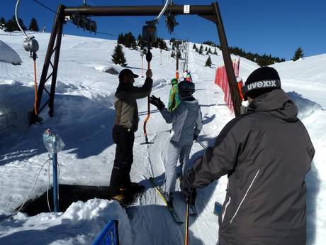 Alpe Cimbra: vriendelijkheid van de skigebieden – Vriendelijkheid Folgaria/Fiorentini