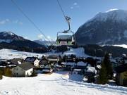 Tauplitz 1 - 4-persoons hogesnelheidsstoeltjeslift (koppelbaar) met kap