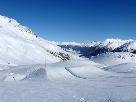 Snowparken Albula-Alpen – Snowpark St. Moritz – Corviglia