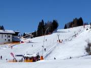 Oefenhelling bij de sleeplift Bidner