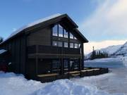 Berghut bij het dalstation Tinnheisen