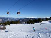 Piste bij de 10-persoons gondelbaan Riegleralm