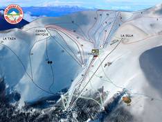 Pistekaart Antillanca