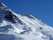 Moeilijke piste bij de Leppleskofelbahn