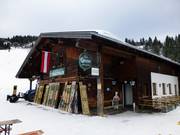 Jausenstation Frauenalm boven de Jib Park