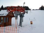 2. Nový vlek - Sleeplift met T-beugel/Ankerlift