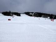 Oefenterrein bij de Teleski du Sommet