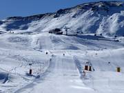 Snelheidsmeettraject bij de Kalcheralm