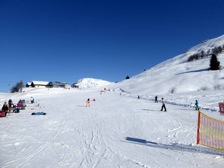 Skigebieden voor beginners in de Lepontinische Alpen – Beginners Obersaxen/Mundaun/Val Lumnezia