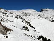 Freeridegebied bij de Koblatbahn