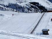 Transportbanden in Salette bij Valtournenche