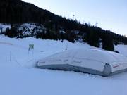 Luchtkussens bij de Planberg- en Wiesenliften