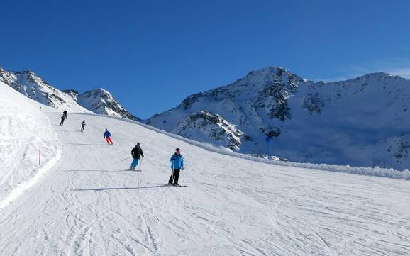Grootste hoogteverschil in het Paznauntal – skigebied See