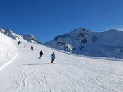 Furglerblickafdaling met de Furgler (3.004 m) op de achtergrond