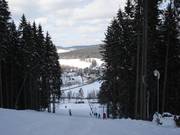 Hoofdafdaling bovenste deel