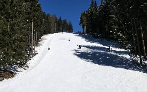 Skigebieden voor gevorderden en off-piste skiërs regio Ústí – Gevorderden, off-piste skiërs Klínovec (Keilberg)