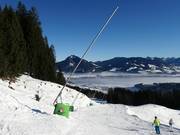 Sneeuwlansen in Ofterschwang
