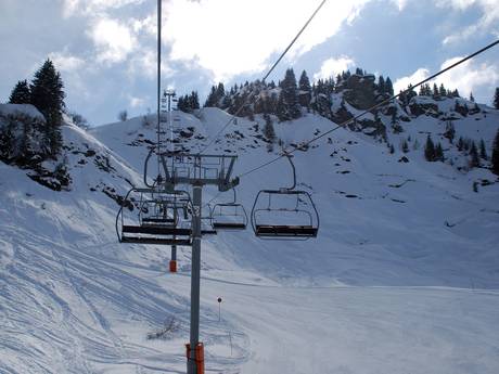 Skiliften Pays du Mont Blanc – Liften Espace Diamant – Les Saisies/Notre-Dame-de-Bellecombe/Praz sur Arly/Flumet/Crest-Voland