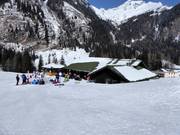 Köfele Alm bij de dal-liften