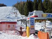 Fondo Piccolo-Cima Spill - 4-persoons vaste stoeltjeslift