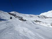 Brede pistes bij de Alpkogelbahn