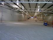 Uitzicht vanaf het bergstation op de hoofdpiste