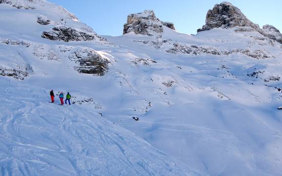 Skigebieden voor gevorderden en off-piste skiërs Obwalden – Gevorderden, off-piste skiërs Titlis – Engelberg