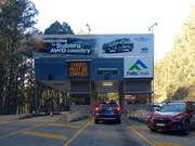 Tolstation Howman’s Gap bij de aanrijroute naar het skigebied Falls Creek