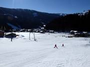 Makkelijke piste bij de Rettenegglift