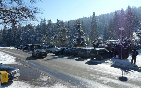 Murgtal: bereikbaarheid van en parkeermogelijkheden bij de skigebieden – Bereikbaarheid, parkeren Kaltenbronn
