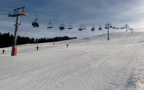 Thonon-les-Bains: Grootte van de skigebieden – Grootte Les Portes du Soleil – Morzine/Avoriaz/Les Gets/Châtel/Morgins/Champéry