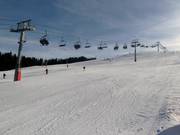 Goed onderhouden pistes boven Les Gets