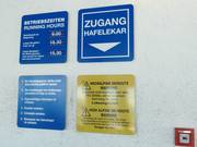 Informatie over de skiroutes bij de Hafelekar